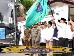 Wabup Supriyanto Lepas Jama’ah Haji Kloter 14 Asal OKI