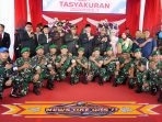 Sinergitas TNI-Polri di HUT Bhayangkara ke-79 Ogan Komering Ilir: Komitmen Bersama Jaga Keamanan Nasional