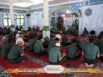 Dari Masjid Al-Hidayah, Doa Kodim 0402/OKI-OI Mengalir untuk Korban Bencana Aceh, Sumut, dan Sumbar