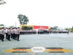 Semangat Bela Negara Menggema! Polres OKI Gelar Upacara HBN ke-77 dengan Khidmat