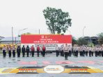 Semangat Bela Negara Menggema! Polres OKI Gelar Upacara HBN ke-77 dengan Khidmat
